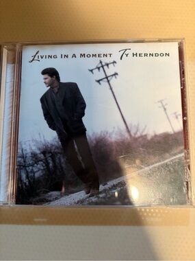 Living in a Moment CD — Ty Herndon — Blue / Gray Artwork